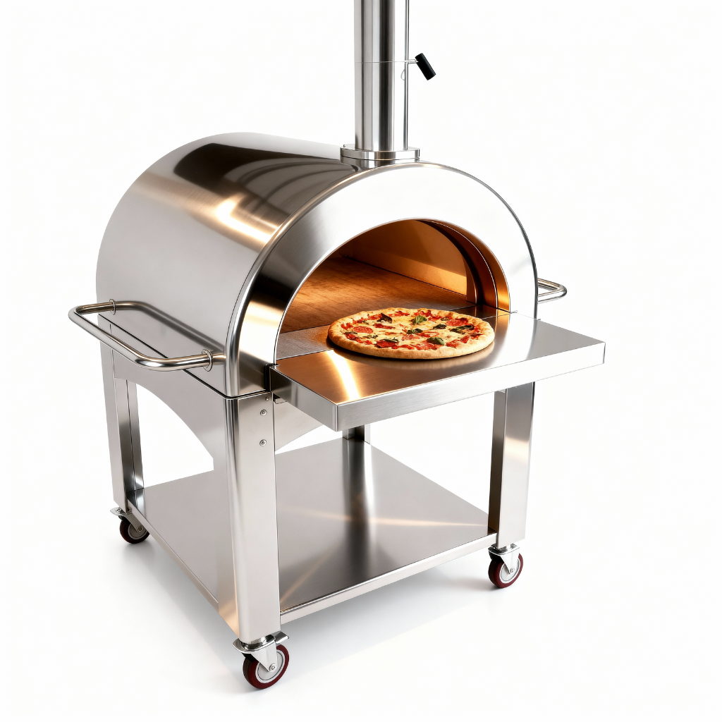 Grand four à Pizza à bois d'extérieur