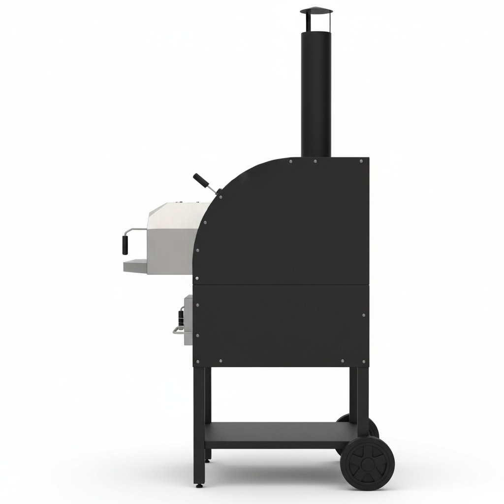 Four à pizza d'extérieur au charbon